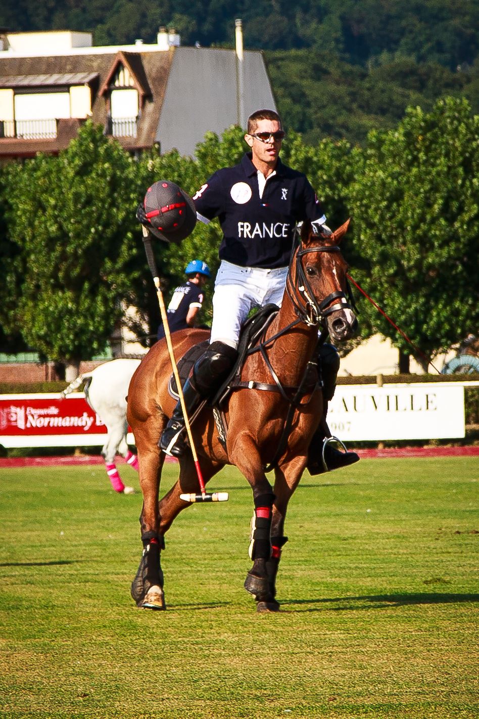 Thibault en condition de jeu de Polo